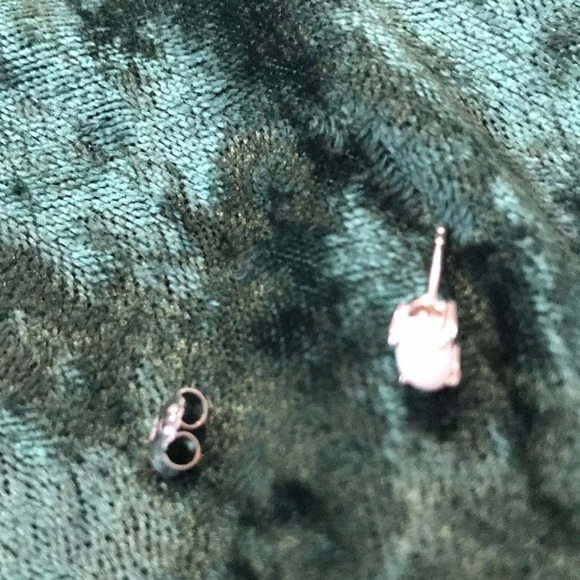 NEW OPAL PIERCED EARRINGS-.62 CTW - Picture 3 of 5